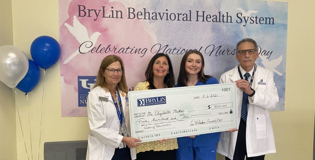 BryLin awards nursing scholarship to UBSON student
