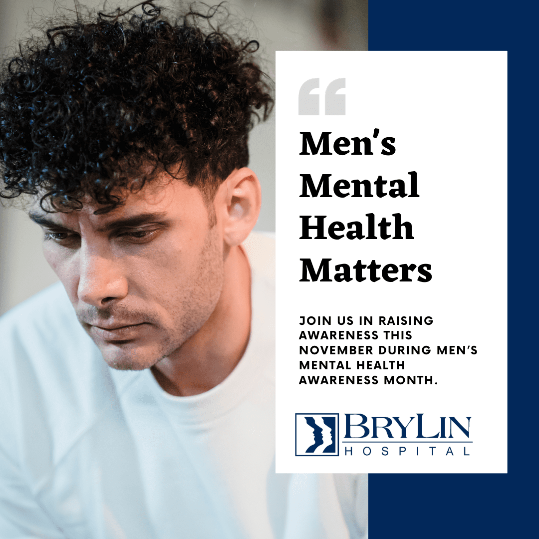 November is Men's Mental Health Awareness Month