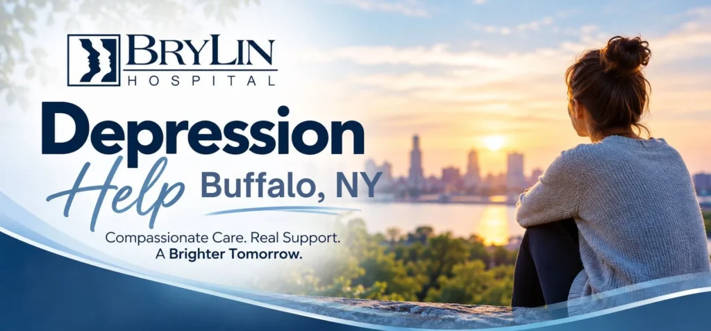 Depression help Buffalo NY at BryLin Hospital for children, adolescents and adults